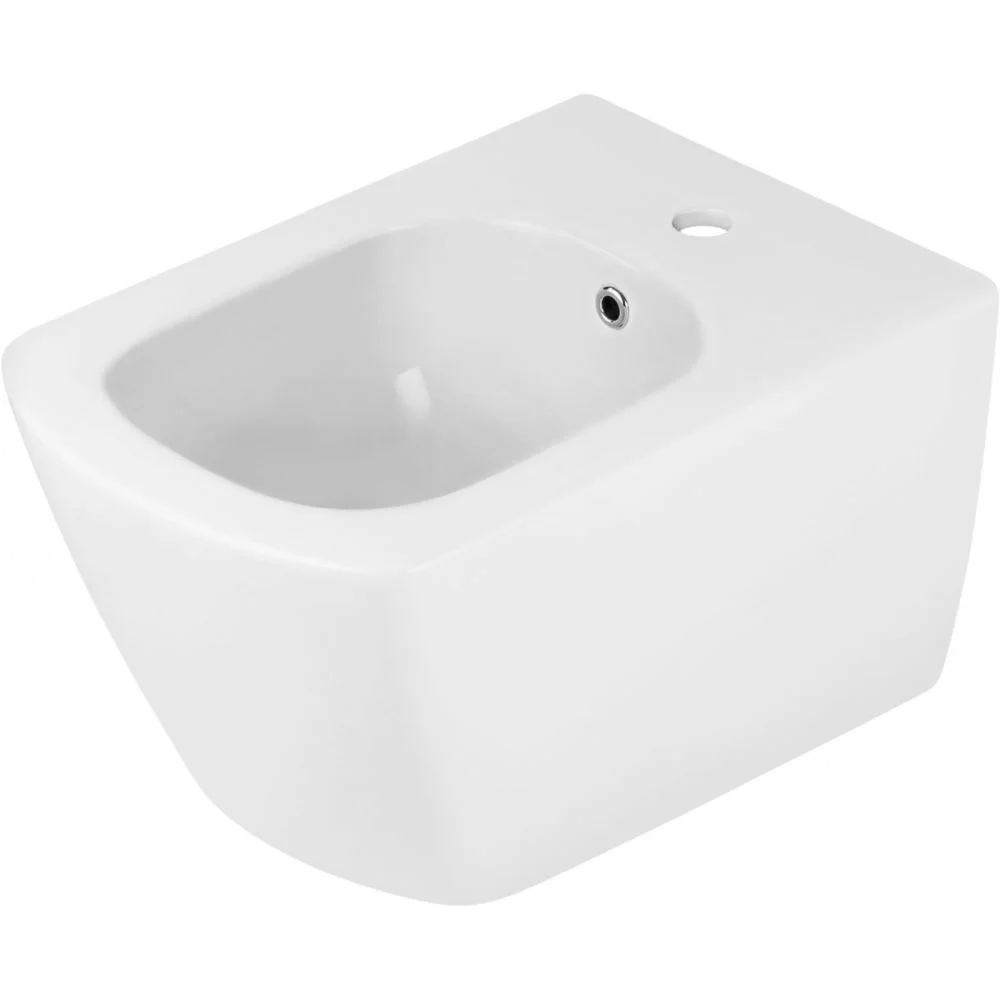 Bideu suspendat culoare alba Deante, Anemon