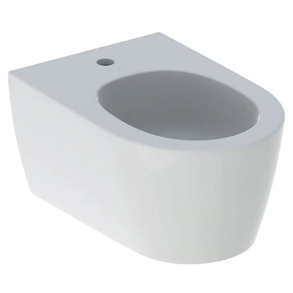 Bideu suspendat dreptunghiular alb Geberit, One