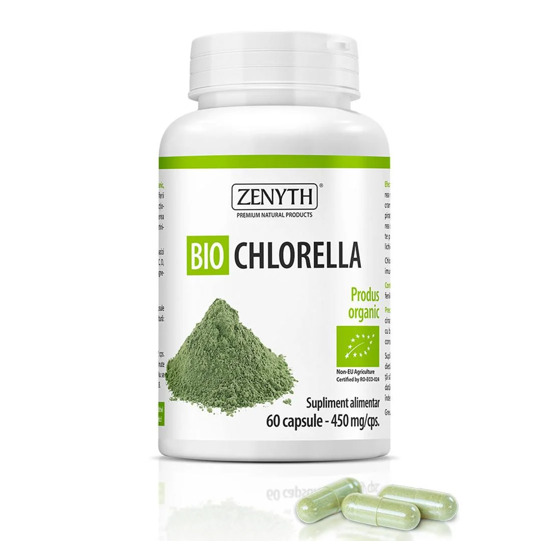 Bio Chlorella 450 mg,  60 capsule, Zenyth