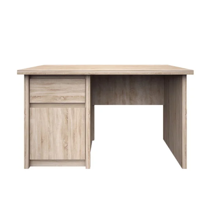Birou NORTON, 1 usa, 1 sertar, stejar sonoma, 120x60x76 cm