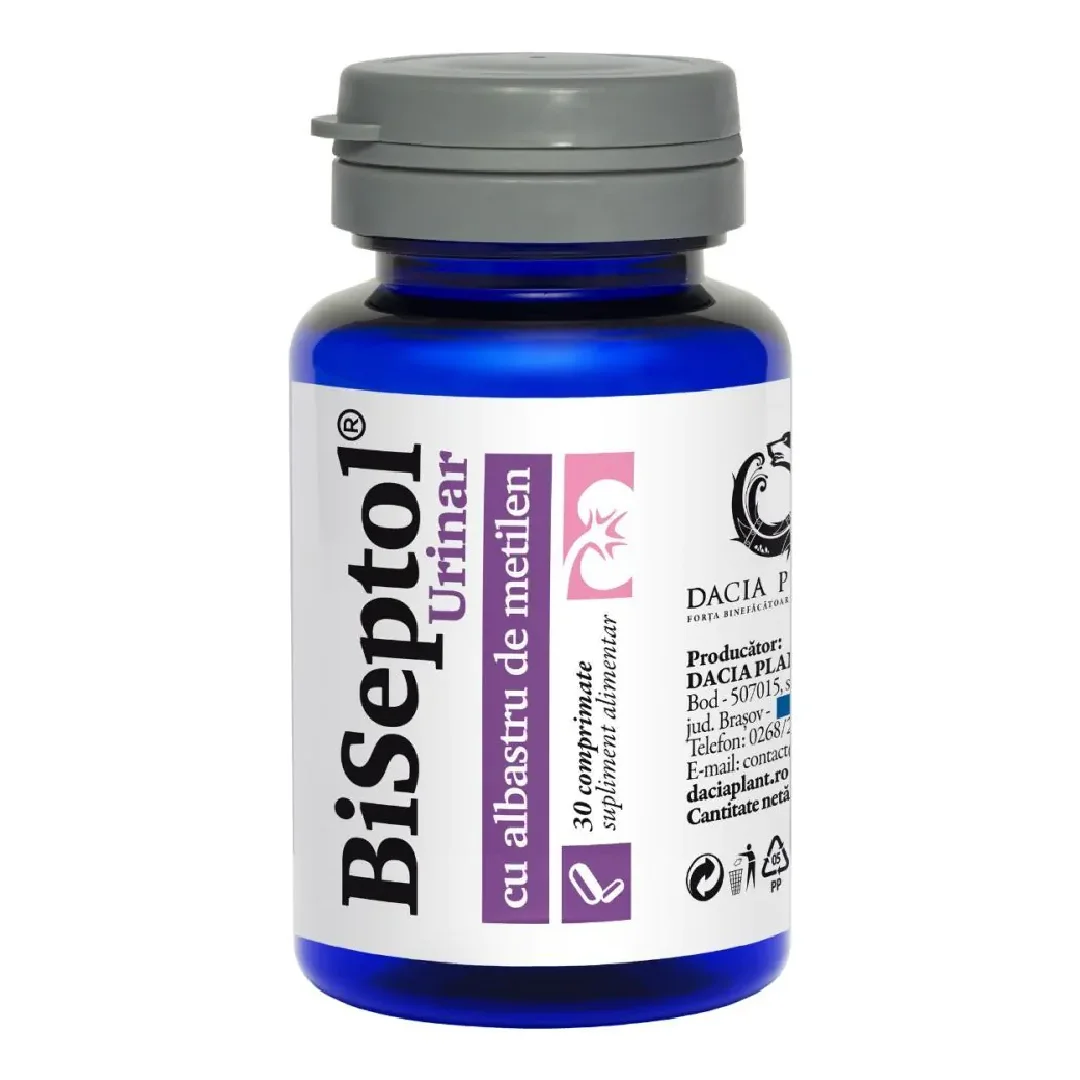 BiSeptol Urinar, 30 comprimate, Dacia Plant