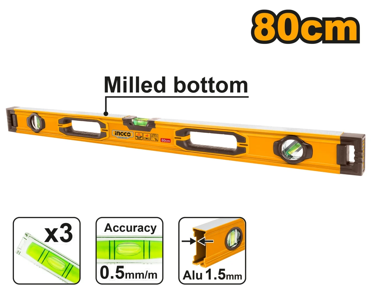 Boloboc 60cm INGCO HSL08060