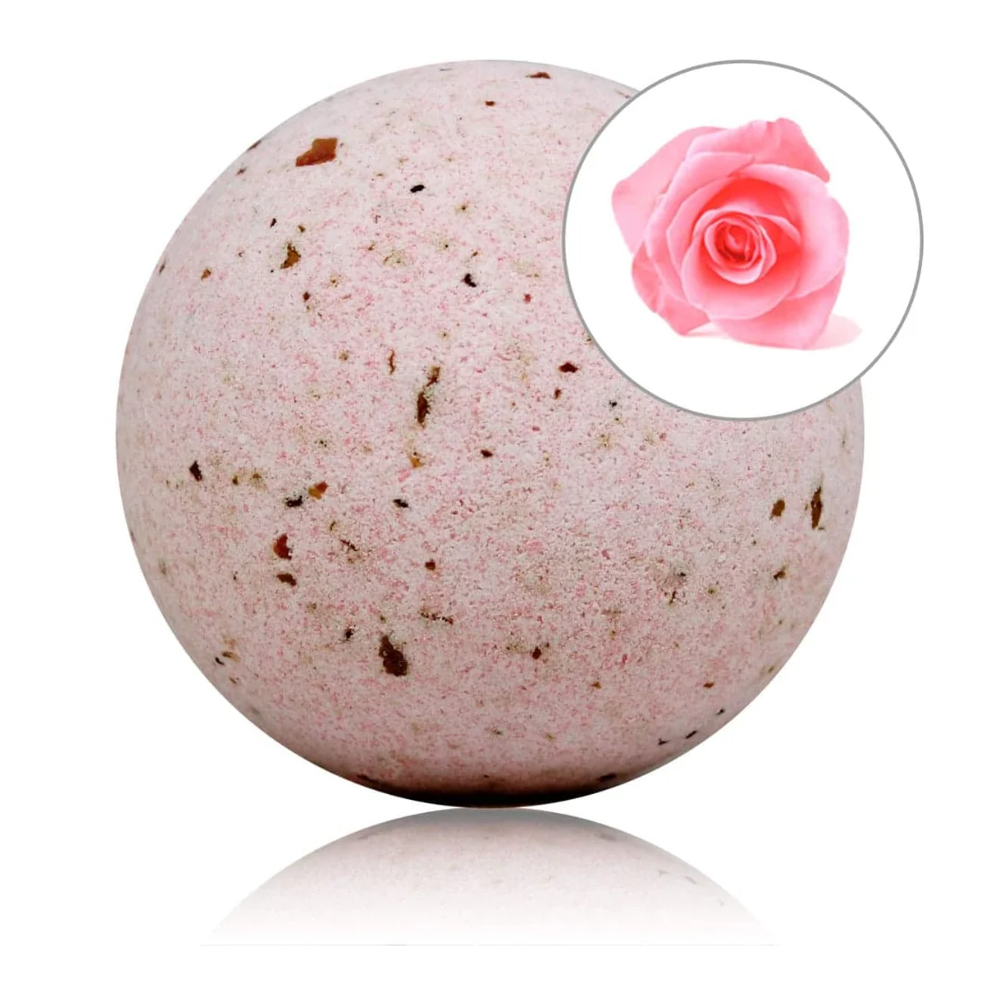 Bomba de baie Trandafir, 140g, Labnatur