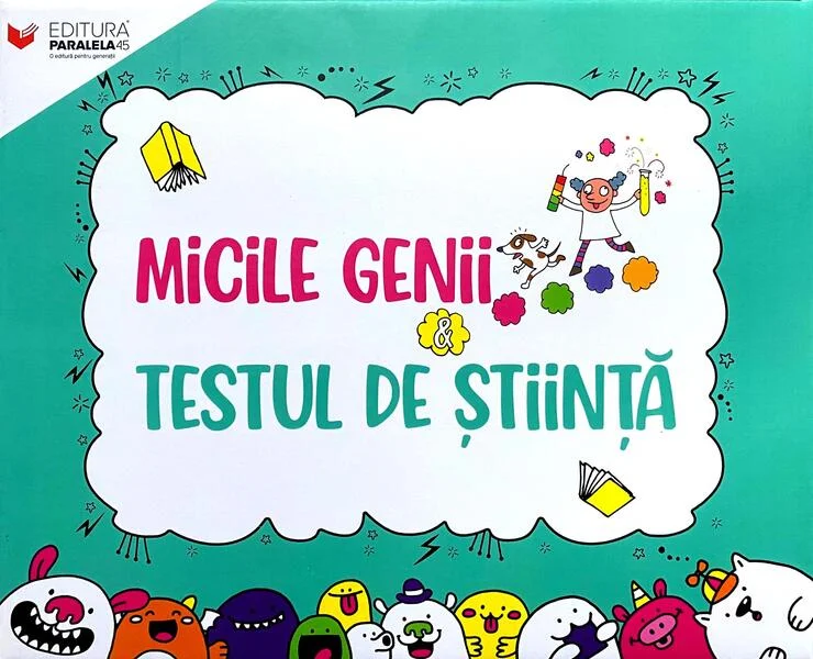 Box set - Micile genii și Testul de știință - Paperback brosat - Gareth Moore, Giacomo Spallacci - Paralela 45