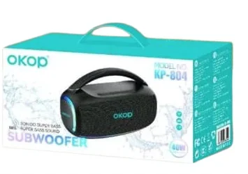 Boxa Bluetooth Portabila KP 804 Subwoofer 40W cu Sunet Super Bass