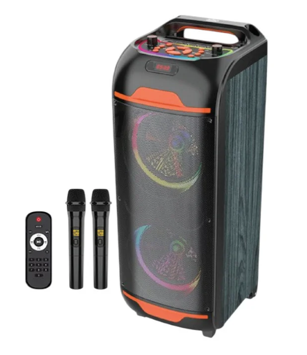 Boxa bluetooth ZQS 8248 portabila cu 2 microfoane si telecomanda