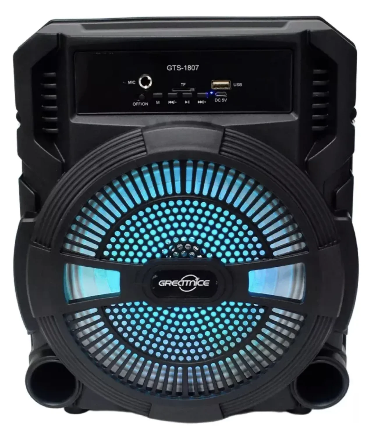 Boxa GTS 1807 Bluetooth de 8 inch cu LED RGB