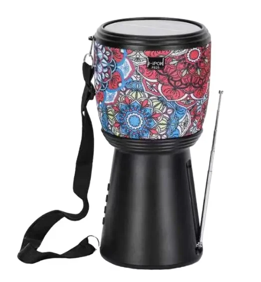 Boxa portabila bluetooth P825 cu incarcare solara si radio FM si lanterna