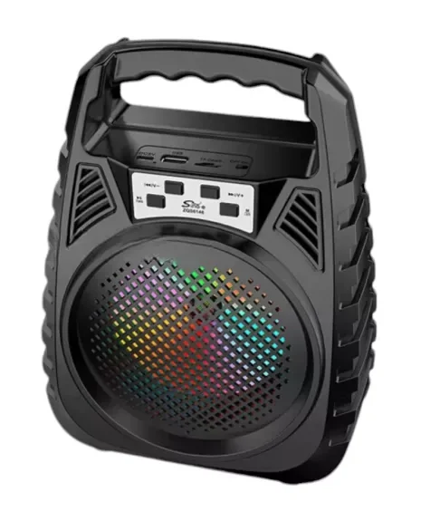 Boxa portabila ZQS 6148 de 30W PMPO BT/FM/USB LED 1500mAh