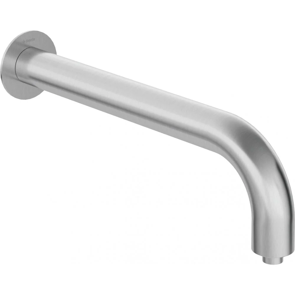 Brat dus fix 380 mm, culoare otel slefuit, Deante Silia