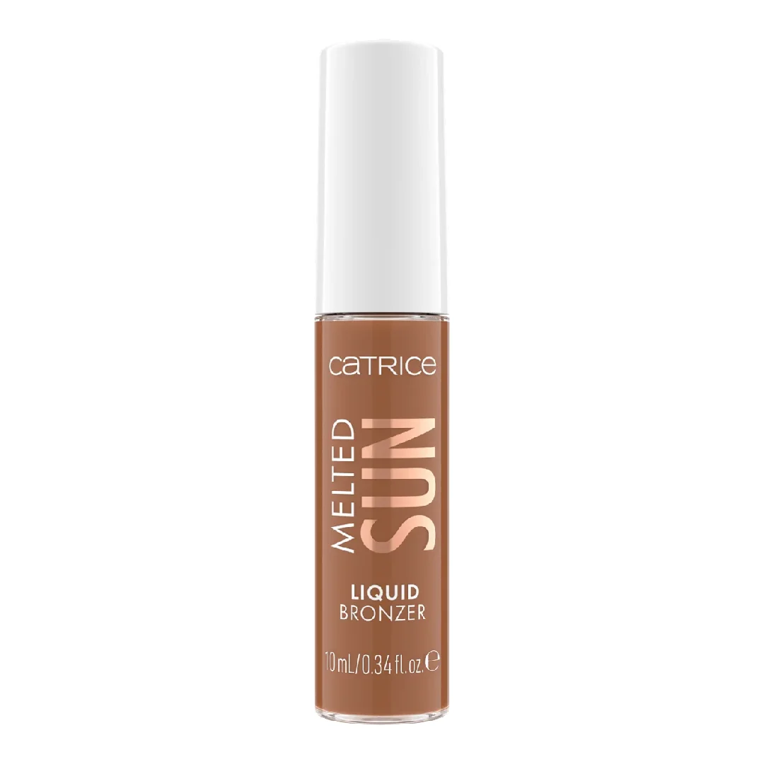Bronzer lichid pentru fata Melted Sun, 025 Beach Please, 10 ml, Catrice