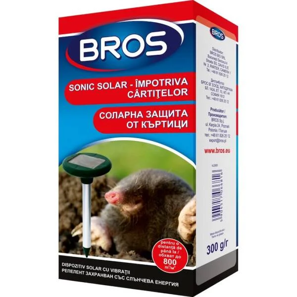 Bros aparat solar sonic anti-cartite