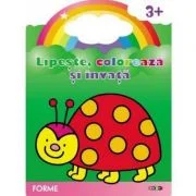 Buburuza. Forme. Lipeste, coloreaza si invata