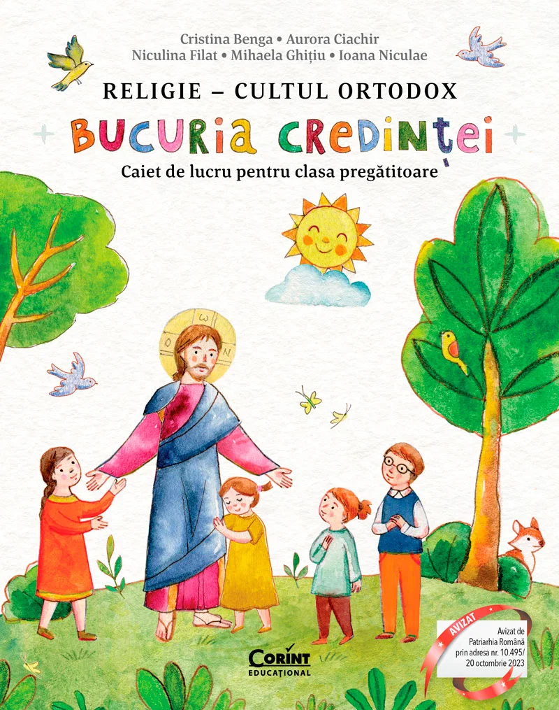 Bucuria credinței. Religie – cultul ortodox. Caiet de lucru pentru clasa pregătitoare