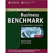 Business Benchmark Pre-intermediate to Intermediate Business Preliminary Student's Book - Norman Whitby
