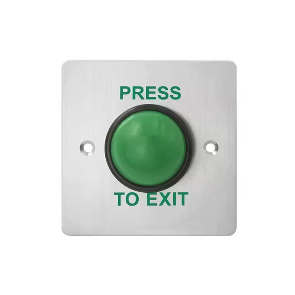 Buton cerere iesire exterior tip ciuperca LinkPower ML-915, NO/NC/COM, 12 V, otel inoxidabil, rezistent la apa