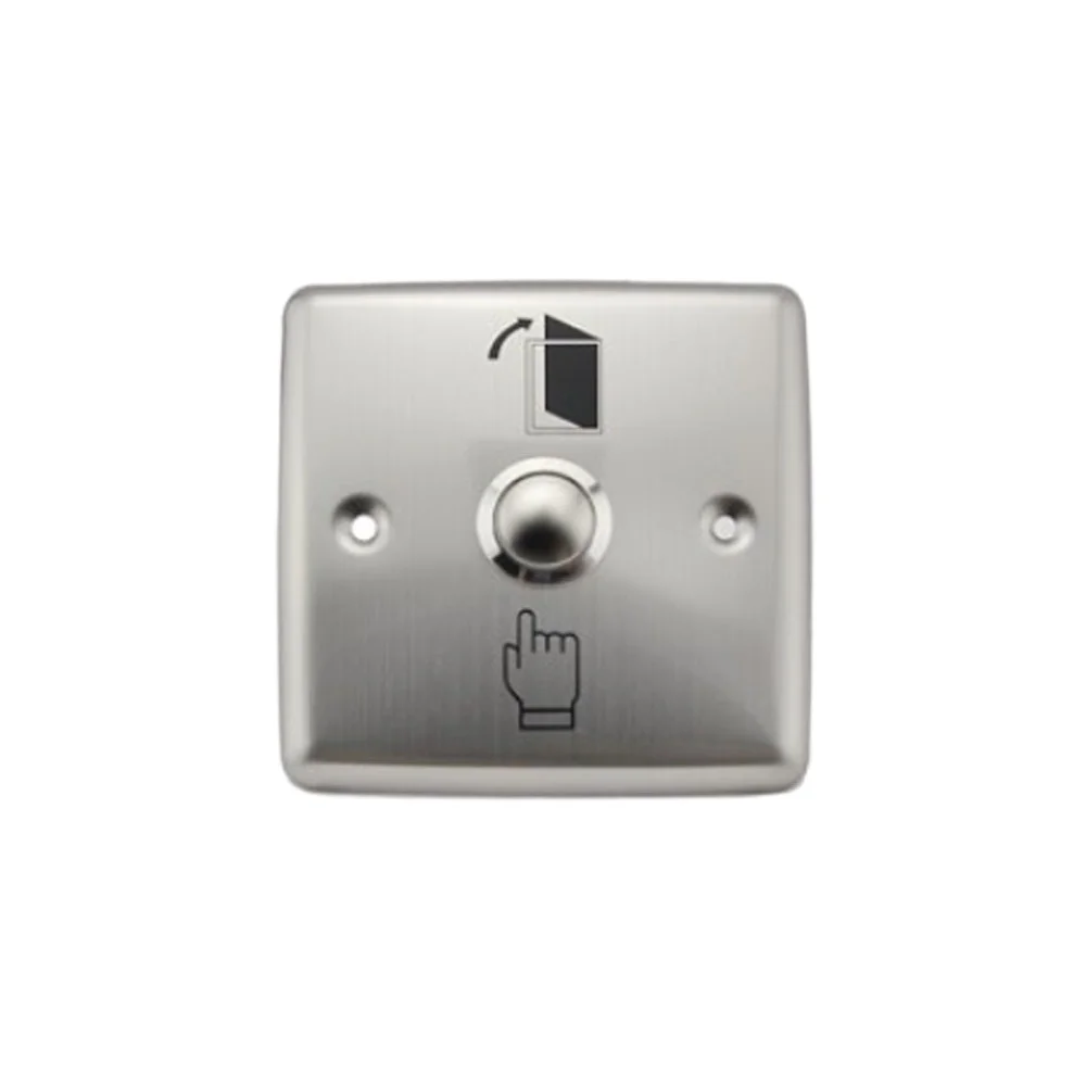 Buton cerere iesire ZKTeco ACC-PUSH-EX801B, NO/NC, 500.000 actionari, aparent