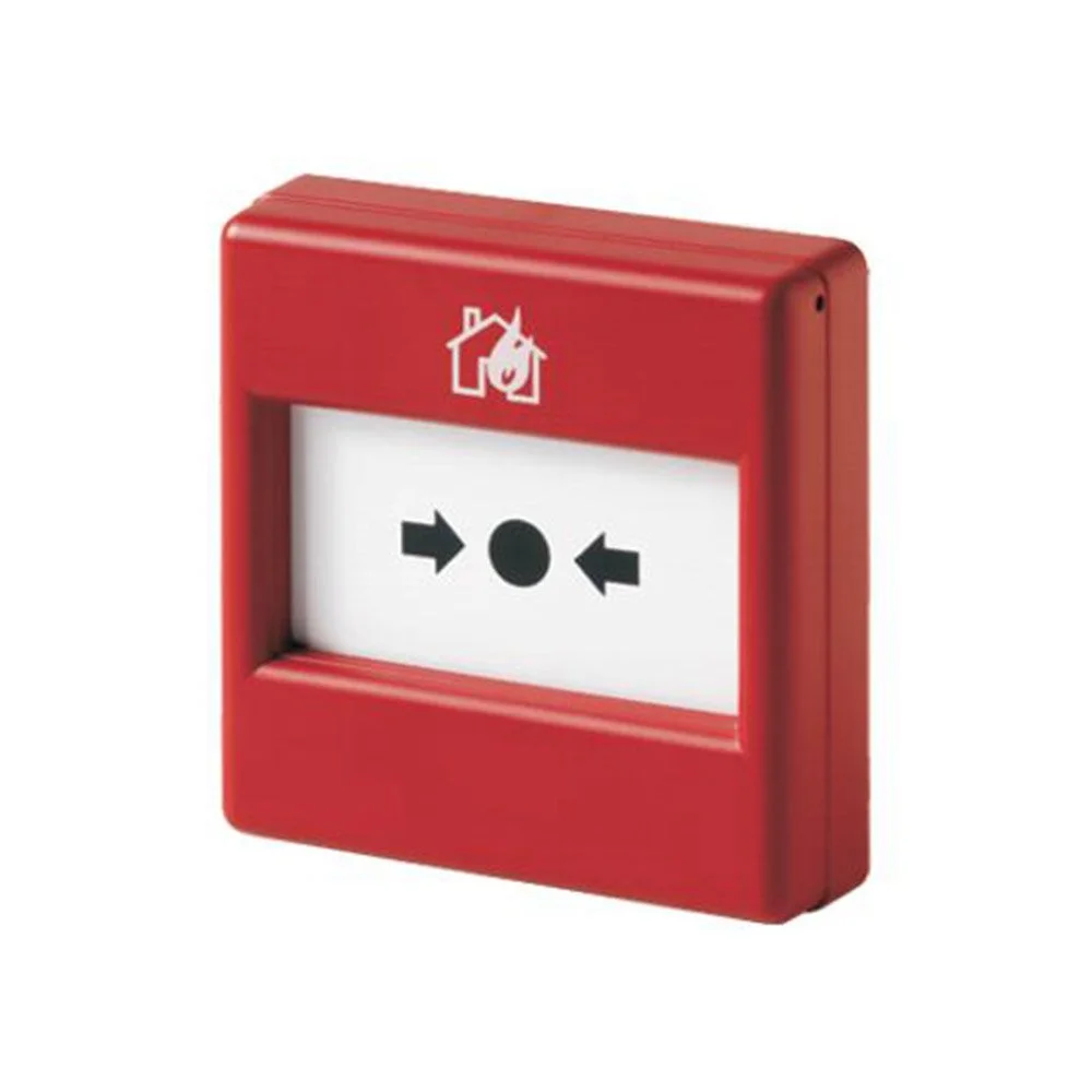 Buton de incendiu conventional cu sticla Siemens FDM1101-RG, IP44