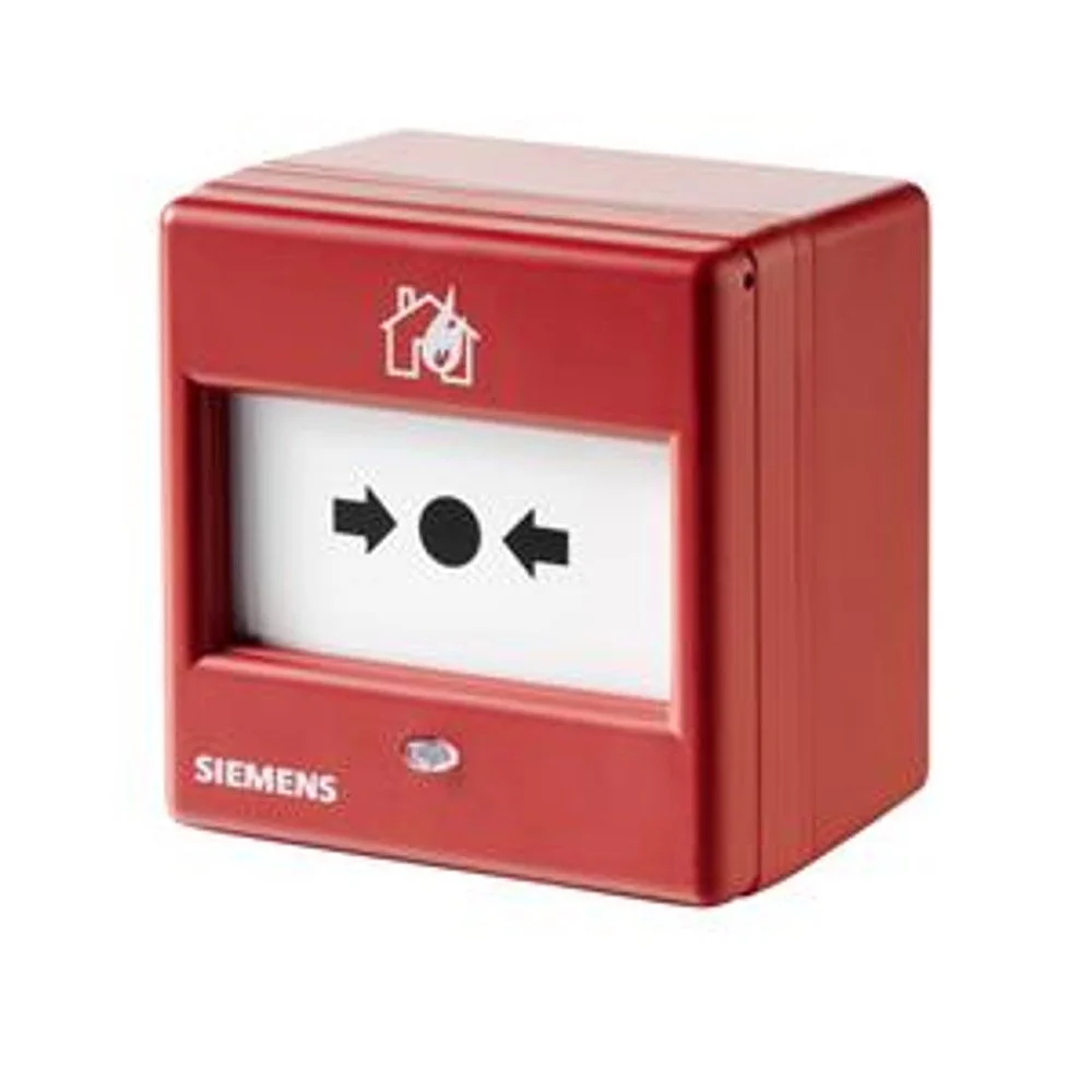 Buton de incendiu wireless Siemens Swing FDM275, actionare directa