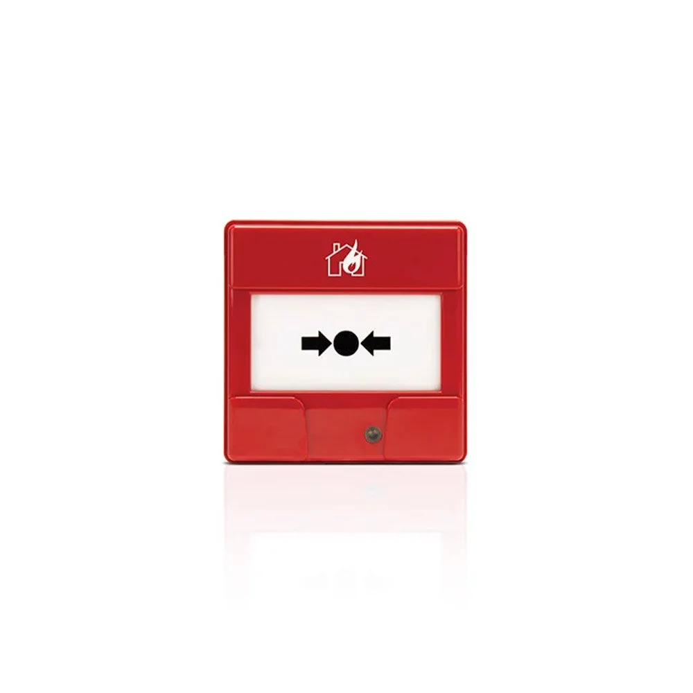 Buton incendiu SATEL ROP-110, resetabil, LED activare, 9–30V DC compatibil centrale CSP