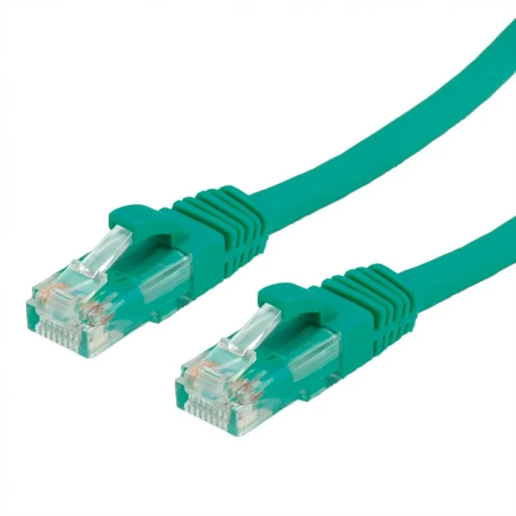 Cablu de retea RJ45 cat. 6A UTP 15m Verde, Value 21.99.1448