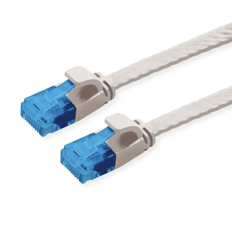 Cablu de retea RJ45 extra flat UTP cat.6A 3m Gri, Value 21.99.2013