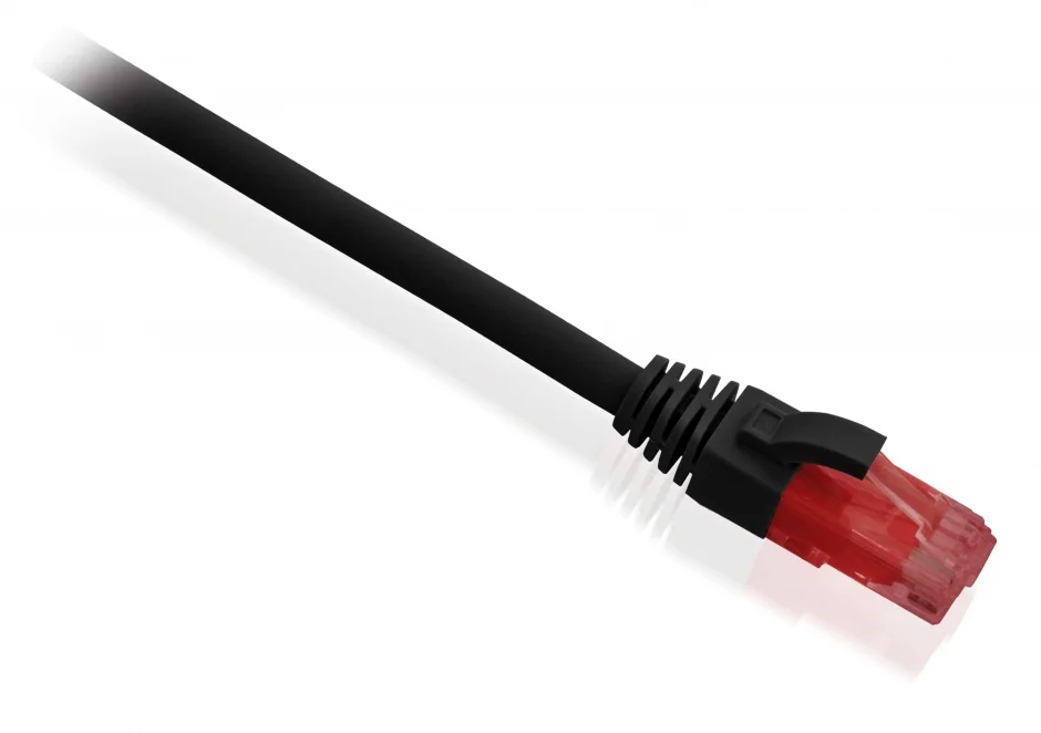 Cablu de retea RJ45 MYCON outdoor/exterior cat.6 UTP 70m Negru, CON0070