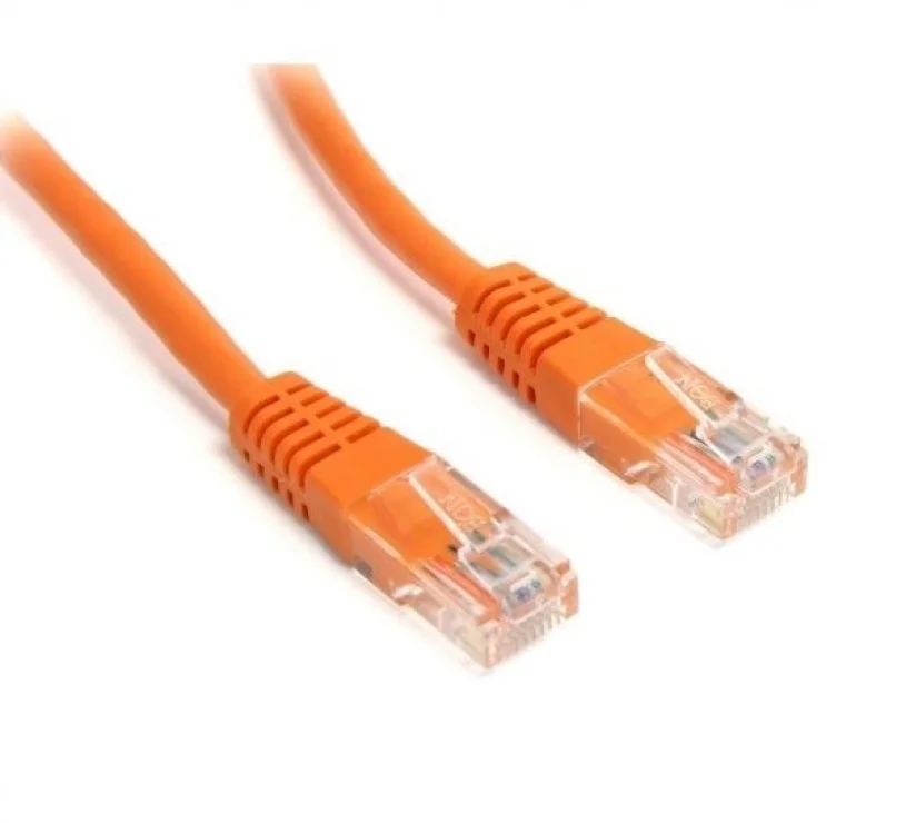 Cablu de retea RJ45 MYCON UTP Cat.6 0.5m Portocaliu, CON1527