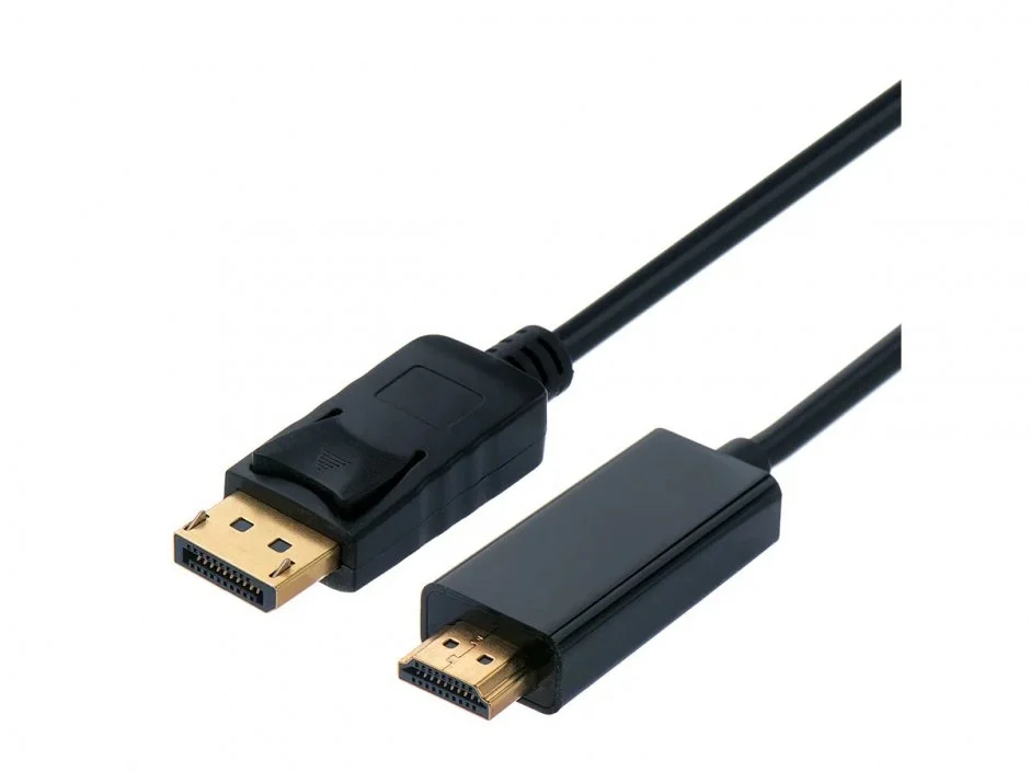 Cablu Displayport la HDMI Full HD T-T 5m Negru, S3678