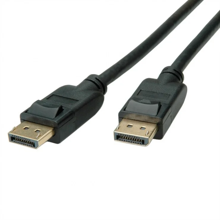 Cablu Displayport v1.4 8K60Hz/4K120Hz T-T 2m Negru, Roline 11.04.5811