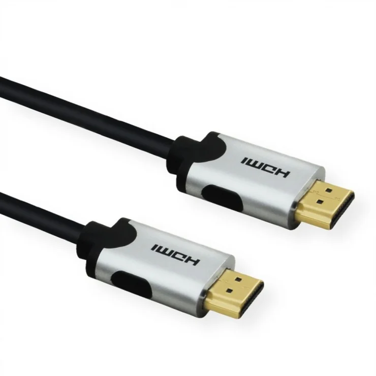 Cablu HDMI 10K30Hz/4K240Hz HDR T-T 1m Negru, Value 11.99.5940