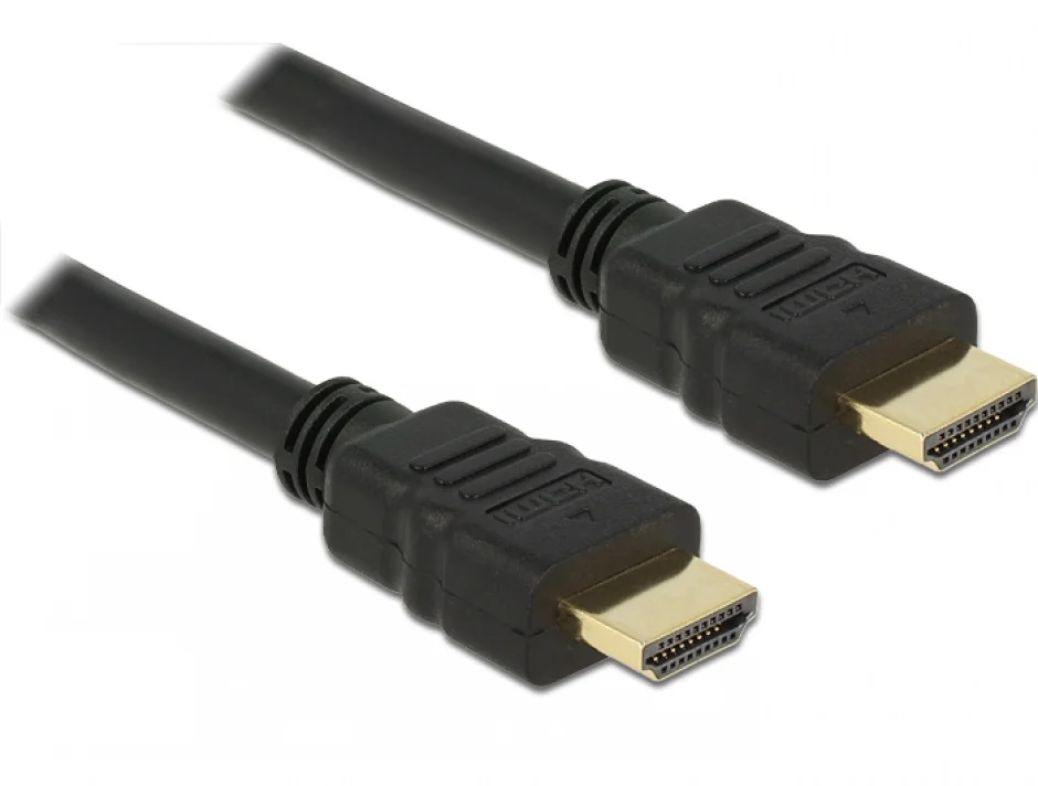 Cablu HDMI 4K30Hz cu Ethernet v1.4 T-T 25cm, Delock 83352