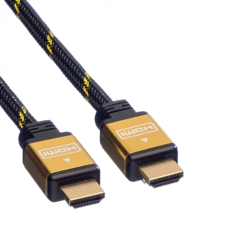 Cablu HDMI Gold 4K30Hz T-T 15m, Roline 11.04.5508