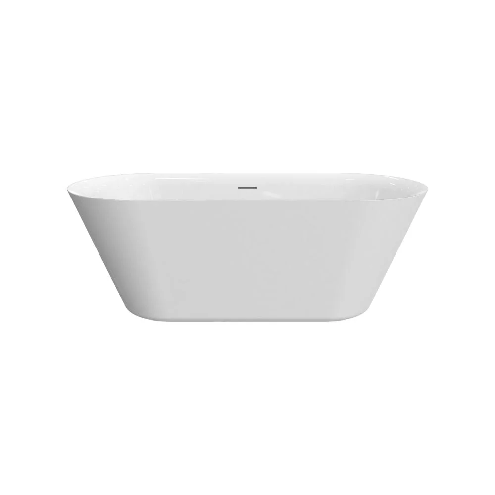 Cada baie freestanding alba, ovala, acril, 167 x 75 cm, Florida Viva