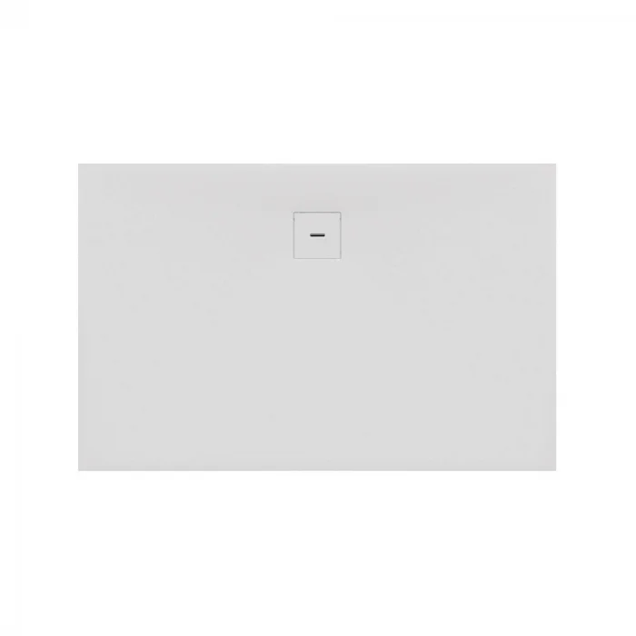 Cadita de dus dreptunghiulara, din marmura turnata, alba, 120x80x4 cm, KolpaSan Moonwalk