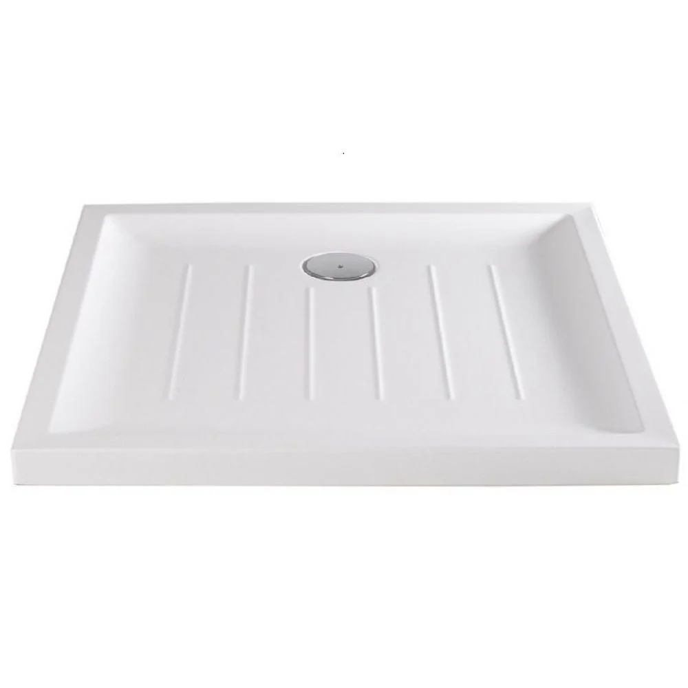 Cadita dus Gala Vita, 90x90 cm, patrata, alba