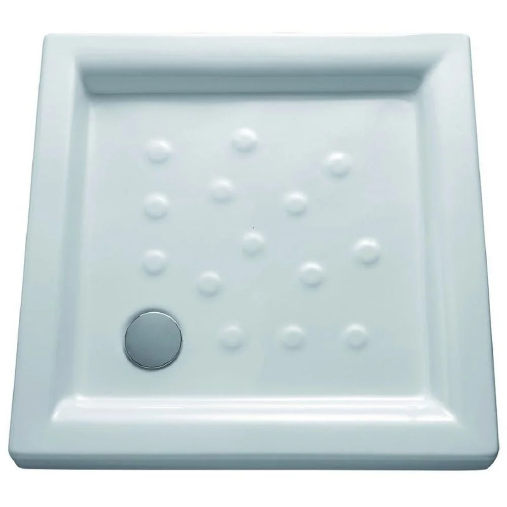 Cadita dus patrata Gala Atlas, 70x70 cm, alba