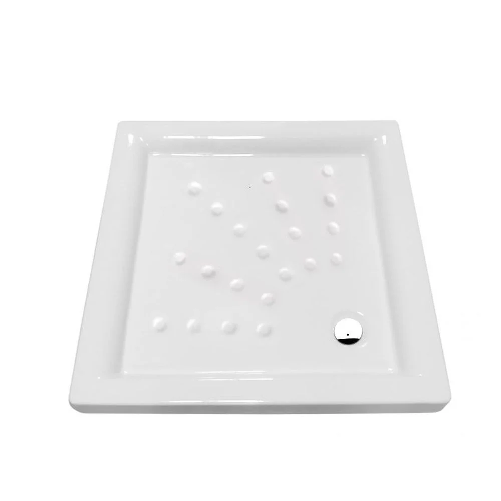 Cadita dus patrata Gala Atlas, 80x80 cm, alba