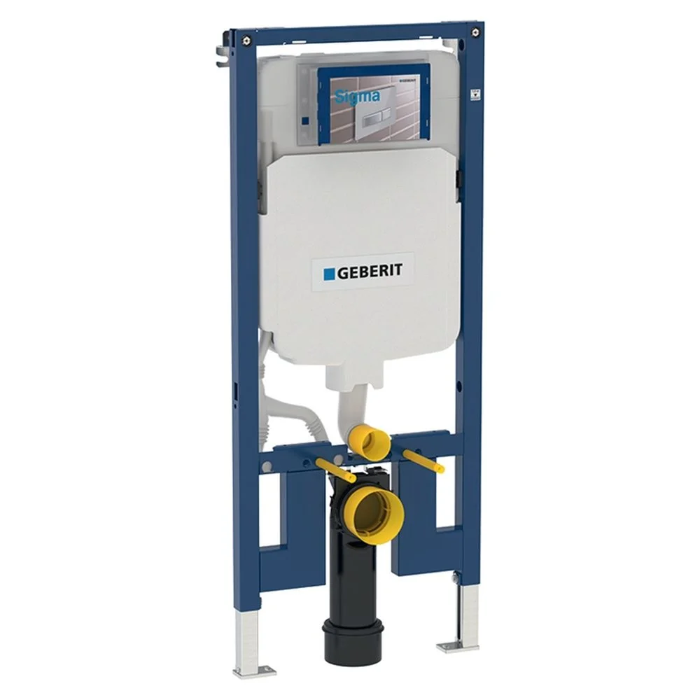 Cadru wc suspendat 12 cm Duofix cu rezervor wc incastrat Geberit Sigma