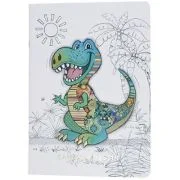 Caiet A5 de desen Kook Enfants Dino, Kiub