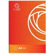 Caiet Bluering, A4, cu spira, 70 file, matematica