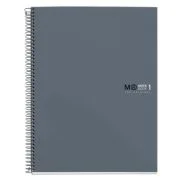 Caiet cu spira Miquelrius Original, A4, matematica, 80 file, coperta cu tratament antiviral si antibacterian, grafit