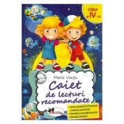 Caiet de lecturi recomandate. Clasa 4 - Maria Vantu