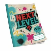 Caiet Next Level A4, 48 de file, 60g/mp, matematica, diverse modele de coperti
