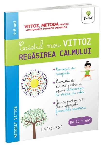 Caietul meu Vittoz: Regăsirea calmului - Paperback brosat - Margot Dugenet - Gama