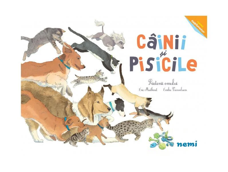 Câinii și pisicile - Hardcover - Eric Mathivet, Émilie Vanvolsem - Nemira