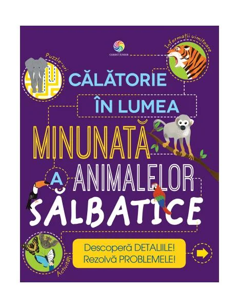 Călătorie în lumea minunată a animalelor sălbatice - Paperback brosat - Steve Parker - Corint Junior
