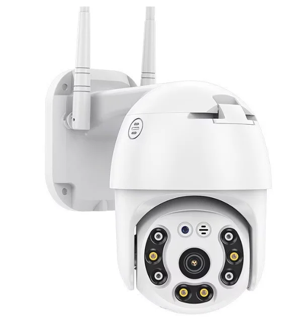 Camera de supraveghere WIFI Pro 8 LED 3MP exterior/interior FullHD 2k 4X zoom