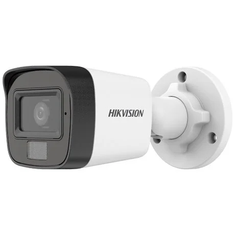 Camera Dual Light TurboHD Hikvision DS-2CE16D0T-LPFS, 2MP, lentila 2.8mm, IR 25m, lumina 20m, microfon, IP67