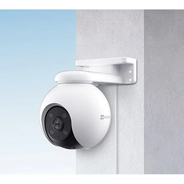 Camera Full Color rotativa WiFi Ezviz H8 Pro 3K, lentila 4mm, 3k, 5MP, Autotracking, slot card, IP66